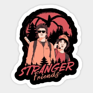 Stranger Friends Sticker